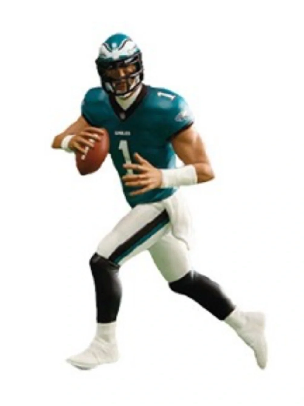 NFL Football Jalen Hurts #1 Philadelphia Eagles Ornament
